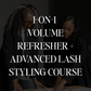 1-on-1 Volume Refresher + Advanced Lash Styling Course